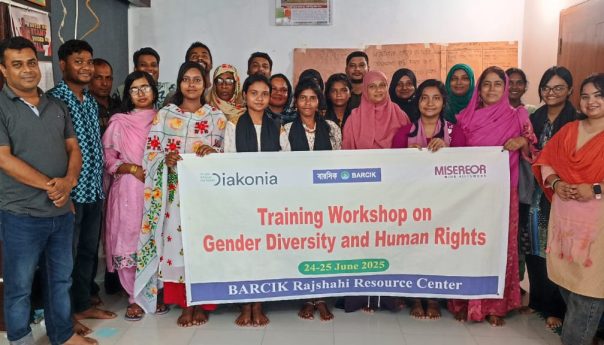 Training Workshop on Gender, Diversity, and Human Rights held in Rajshahi