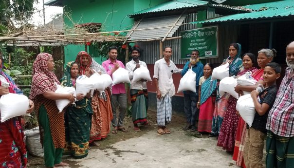 Seed Distribution from Taranagar Seed Bank held