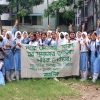 ‘We Must Save This City’-Participating youth in an event