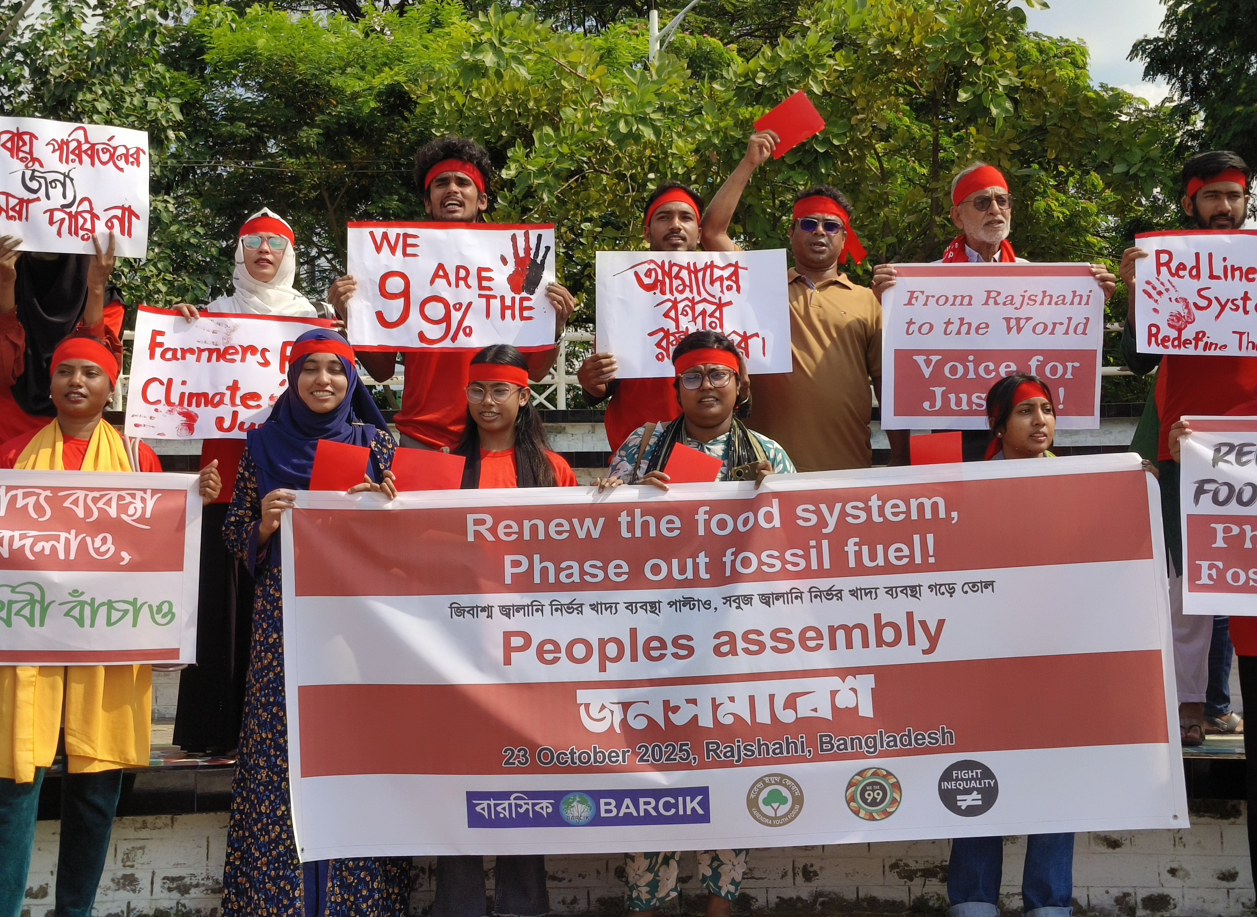 Rajshahi Public Gathering Calls for Green Energy-Based Food System
