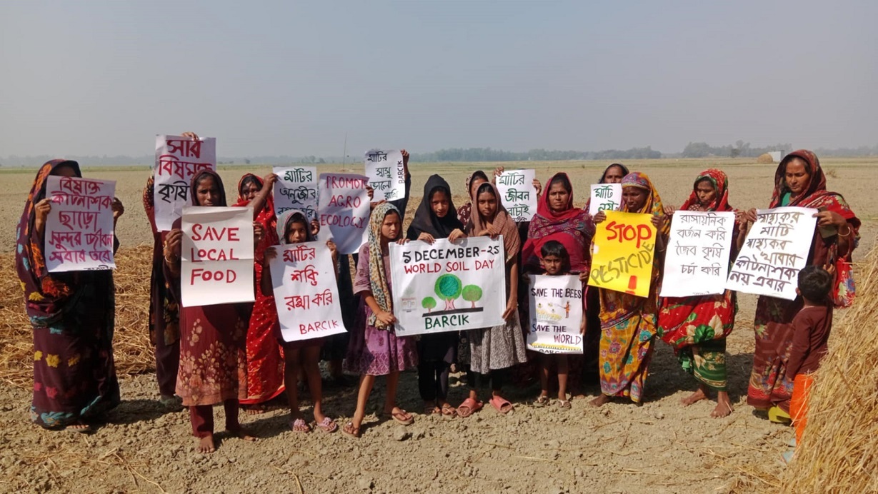 World Soil Day observed calling for pesticide-free agriculture