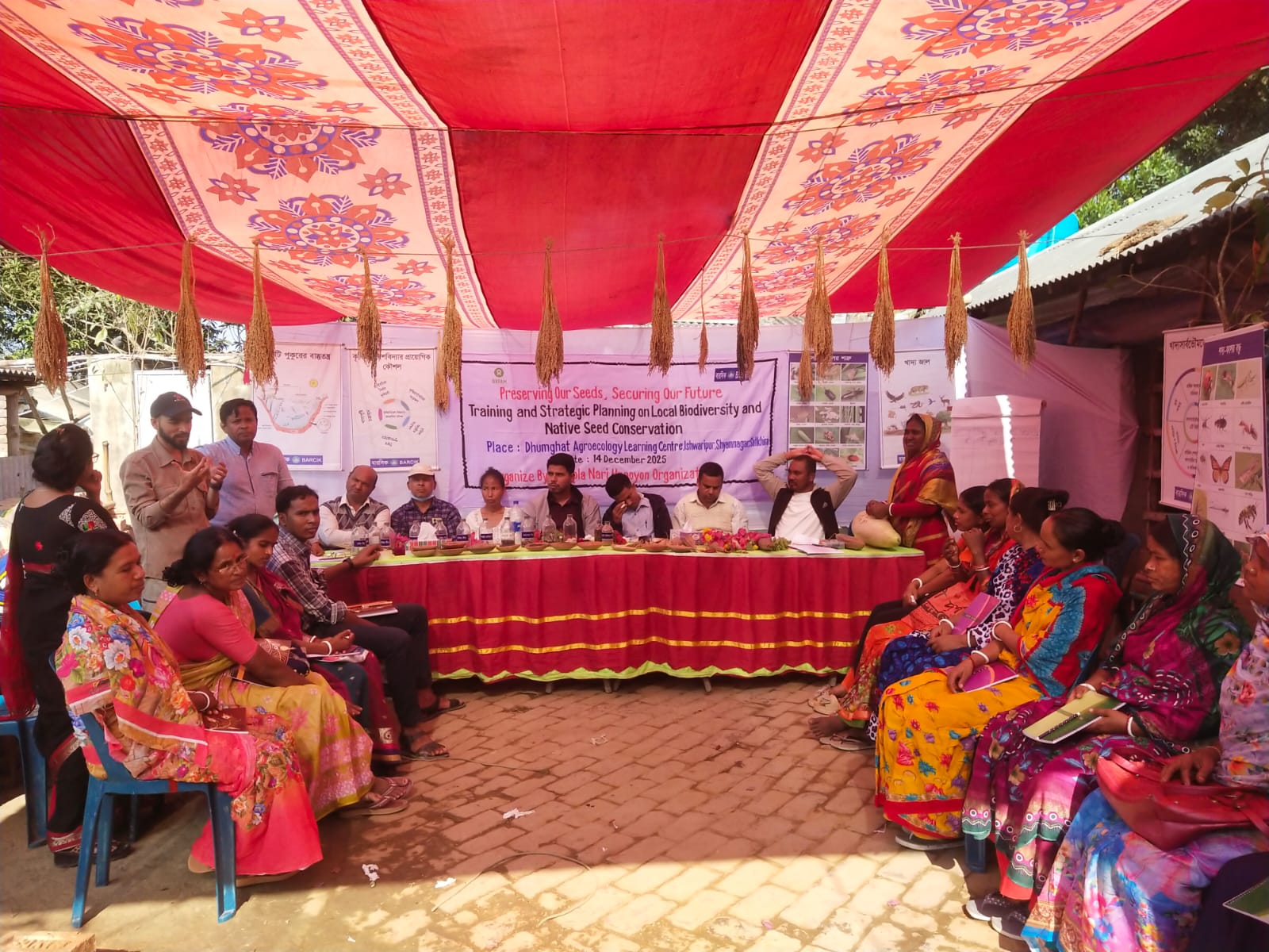 Training on Local Crop Diversity and Seed Conservation Held in Shyamnagar