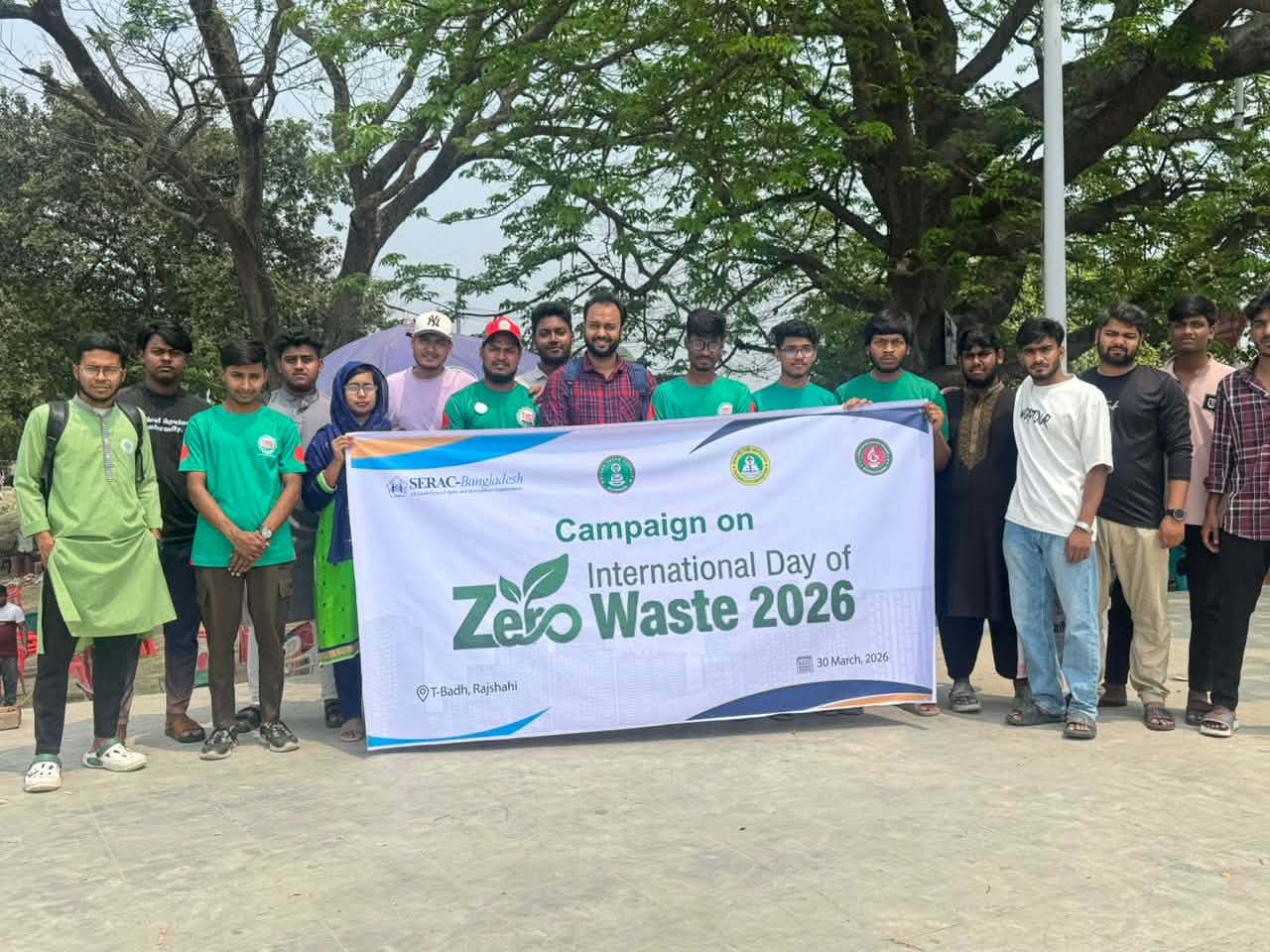 Cleanliness and awareness program held in Rajshahi